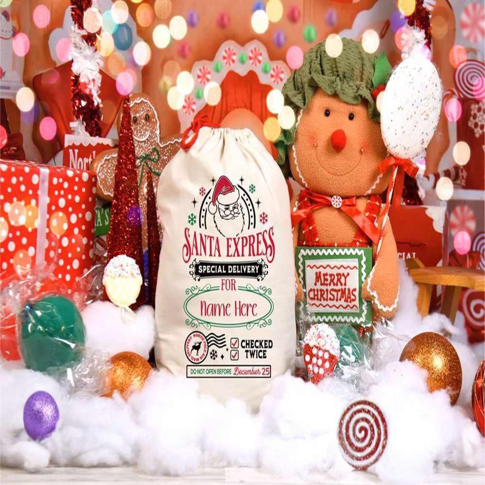 Santa Expresss Christmas Sack, Gift For Chidren, Christmas Bag Gift, Christmas Gift 2023