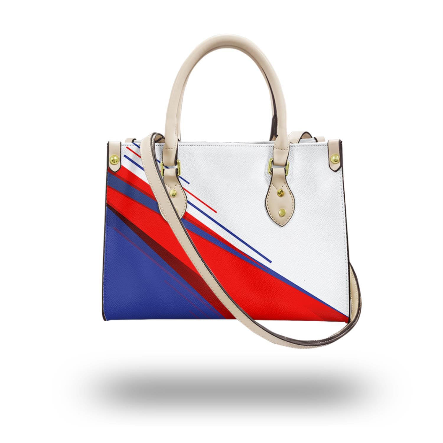 There Is Power In The Name Of Jesus Beautiful Personalized Leather Bag For Women, Religious Gifts For Women