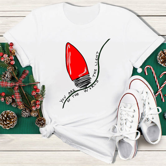 You Are The Light Of The World T Shirt, Merry T Shirt, Unisex Christmas Shirts